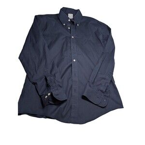Brooks Brothers Regent Fit Non-Iron Supima Cotton Polo Shirt M Blue